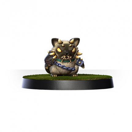 Horned Cat n°4 | Custom Fantasy Football Miniatures