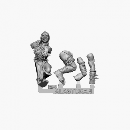 Raider n°4 | Custom Fantasy Football Miniatures
