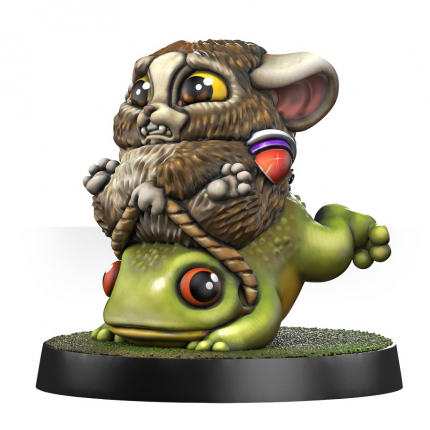 Lemuryn Frog Rider n°1 | Custom Fantasy Football Miniatures