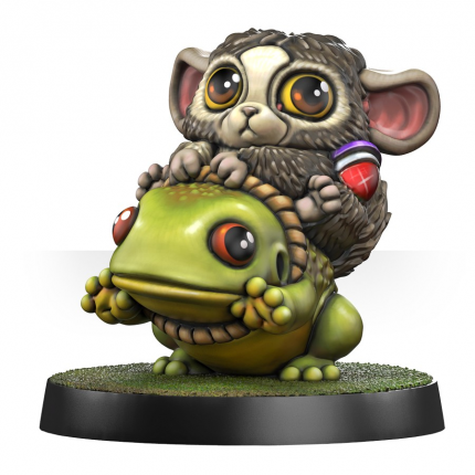 Lemuryn Frog Rider n°2 | Custom Fantasy Football Miniatures